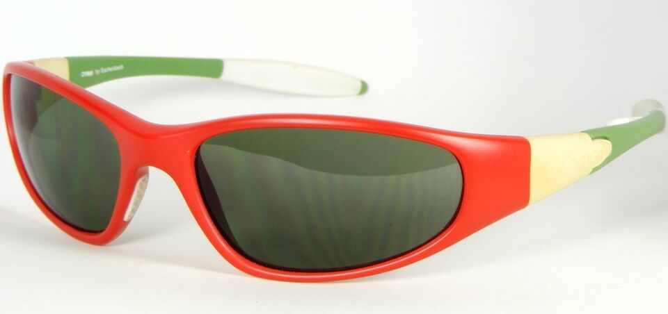 ESCHENBACH CRUSH 6564 395717 RED W/ GREEN LENS SPORT SUNGLASSES 58-18-130mm - $15.84