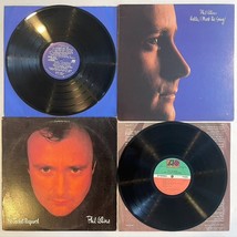 Phil Collins Hello I Must Be Going + No Jacket Required Vinyl 2 LP Lot Sussudio - £19.60 GBP