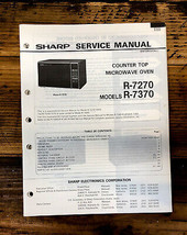 Sharp R-7270 R-7370 Microwave  Service Manual *Original* - $14.47