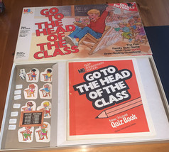 Vintage Go to the Head of the Class Deluxe Edition Board Game 1986 100%C... - $14.75