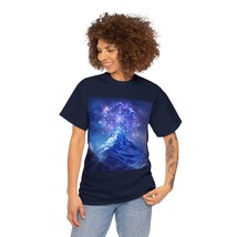 Zodiac Mountain Unisex Heavy Cotton Tee: Embrace Your Astrological Essence &amp; the - £20.74 GBP