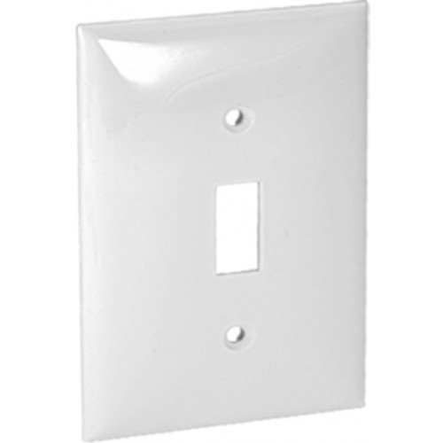 OPJ1-W Jumbo 1-G Wall Plate - Switch White - $0.83