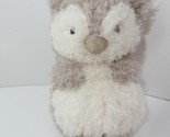 Jellycat Plush Little Owl gray cream soft toy stuffed animal snowy owl - $14.84