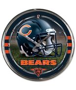 Chicago Bears Helmet Chrome Clock - NFL - $31.03