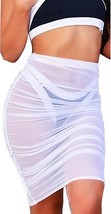 Women Sexy See-Through Maxi Skirt  - $31.75