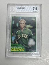 1981-82  Topps Larry Bird Boston Celtics Beckett 7.5 Near Mint - £71.14 GBP