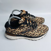 Brooks Adrenaline 20 GTS Run Wild Leopard Cheetah Black Brown Size 8 - £39.43 GBP