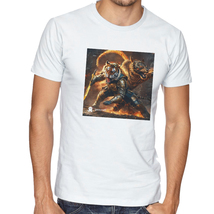 Unleash Your Inner Roar with Epic Tiger War-Themed T-Shirts Rule the Jungle - £7.96 GBP