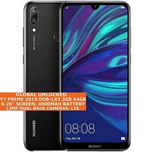 Huawei y7 prime 2019 dub-lx3 3gb 64gb octa-core 6.26 &quot;android 8.0 4g digitales - £191.22 GBP
