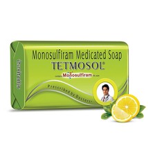 Tetmosol Medicated Soap- fights skin infections, itching - 100g (Pack of 1 Soap) - £9.30 GBP