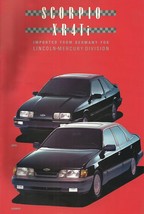 1988 MERKUR full line XR4Ti SCORPIO brochure catalog US 88 Ford Sierra - $6.00