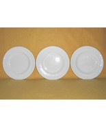 Schonwald SCD82 White Swirl Rim 3 Salad Plates - $6.99