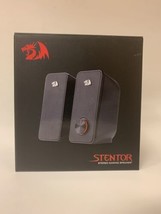 Redragon GS500 Stentor PC Gaming Speaker, 2.0 Channel Stereo Desktop Computer Sp - £32.04 GBP