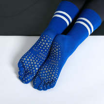 Women Breathable Pilates Socks Long Tube Anti Slip Five Toe Yoga Socks - £19.94 GBP