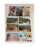 Vintage Native American Indian Postcards Lot Of 9 - $184.76 MXN