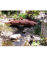 Garden Bridges Asian Style by USA Craftsman!Unique Design 8ft long by 3 ... - £1,276.57 GBP