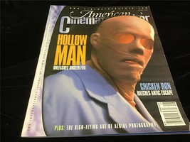 American Cinematographer Magazine August 2000 Hollow Man, Chicken Run - $15.00