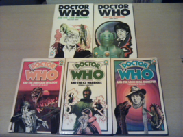 DOCTOR WHO 5x TARGET Book Bundle / Cybermen, Ice Warriors, Loch Ness, Di... - $744.19 MXN