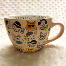 Catspresso Yourself 24oz Ex-Large Ceramic Mug by About Face Designs - £10.20 GBP