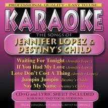 Karaoke: The Songs By Jennifer Lopez &amp; Destiny&#39;s Child [Audio CD] Various Artist - $15.71