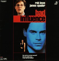 Bad Influence Lisa Zane Laserdisc Rare - £10.35 GBP