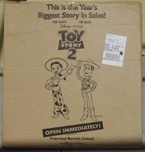 TOY STORY 2 PROMOTIONAL STANDEE  HTF  FREE SHIPPING RARE - £78.18 GBP