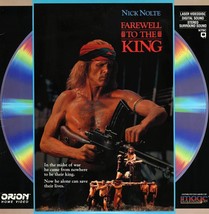 Farewell To The King  Nick Nolte Laserdisc Rare - £7.95 GBP