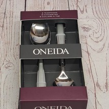 ONEIDA Jordan Frosted Teaspoons Stainless Oval Spoon Glossy Flatware - $19.80