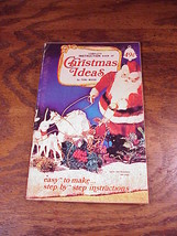 1969 Christmas Ideas Craft Instruction Booklet by Toni Wood  - £3.95 GBP