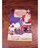 1969 Christmas Ideas Craft Instruction Booklet by Toni Wood  - £3.72 GBP