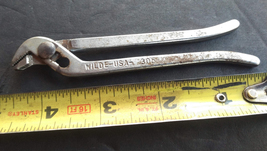 Vintage Wilde 305 Adjustable Slip Joint Ignition Pliers 4-1/2&quot; Long Made... - $18.95