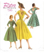 Misses Butterick Retro Vintage &#39;56 Rockabilly Dress and Belt Sew Pattern... - £11.74 GBP