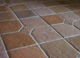 12+3 FREE CONCRETE SLATE MOLDS MAKE 12x12&quot; FLOOR WALL PATIO TILES FOR $0... - $155.99