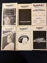 Lot of 6 Roundabout Stage One/Two Playbills 70&#39;s/80&#39;s - see description - $6.00