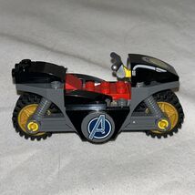 Lego Black Captain America Hydra Faceoff Bike Motorcycle Replacement Par... - $6.88