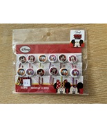 NWOT/NIP/DISNEY/MICKEY/MINNIE/DONALD/DAISY/PAPER CLIPS/ONE PACKAGE OF 12 - £7.86 GBP