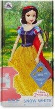 Disney Store Snow White And The Seven Dwarfs Doll W/ Hairbrush 11.5&quot; Inches Toy - £22.37 GBP