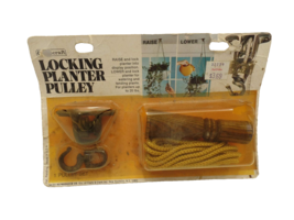 Homecraft Sunhooks Locking Planter Pulley Hook Handle String Coats &amp; Cla... - $25.00