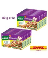 12 x Knorr Shitake Soup Bouillon Cubes Seasoning Easy Cooking For Food 80 g - £42.73 GBP