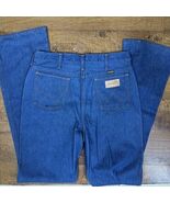 VTG Wrangler 945 DEN Wrangler No Fault 36x38 W14CA Made in USA - $49.99