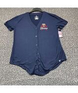Minnesota Twins Jersey Shirt Women Medium Blue Fanatics Short Sleeve New M - $54.28 CAD