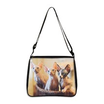  Sphynx Cat  Print  Bag Women Handbags Portable Canvas Messenger Bag  Female Cro - £49.53 GBP