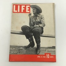 VTG Life Magazine April 22 1940 Dude Outfit, War in Scandinavia, Newsstand - £11.18 GBP