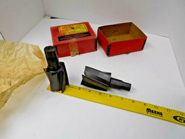 National Twist Drill &amp; Tool Reamers Milling Cutters 4.5&quot; pre1940 Vtg Detroit Usa - £44.83 GBP