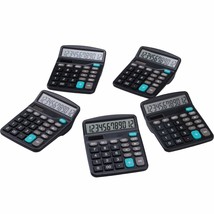 Desk Calculators With Big Buttons And Large Display, Office Desktop Calc... - £39.50 GBP