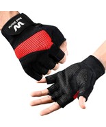 Unisex Workout Gloves for Exercise Breathable w Palm Protection Size Lar... - £11.90 GBP
