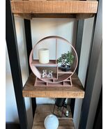 Decoration Shelf Round | Wall-Mounted or Freestanding Display for Miniat... - $39.99