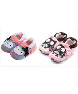 NWT Baby Girls Owl Soft Sole Crib Shoes Booties 0-6 M 6-12 M 12-18 M - £3.13 GBP