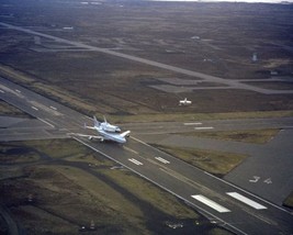 Space Shuttle Enterprise aboard NASA 747 lands Keflavik Iceland - New 8x10 Photo - £7.10 GBP