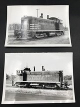 2 Northern Pacific Railway Railroad NP #171 SW-1200 Electromotive B&amp;W Photograph - £10.93 GBP